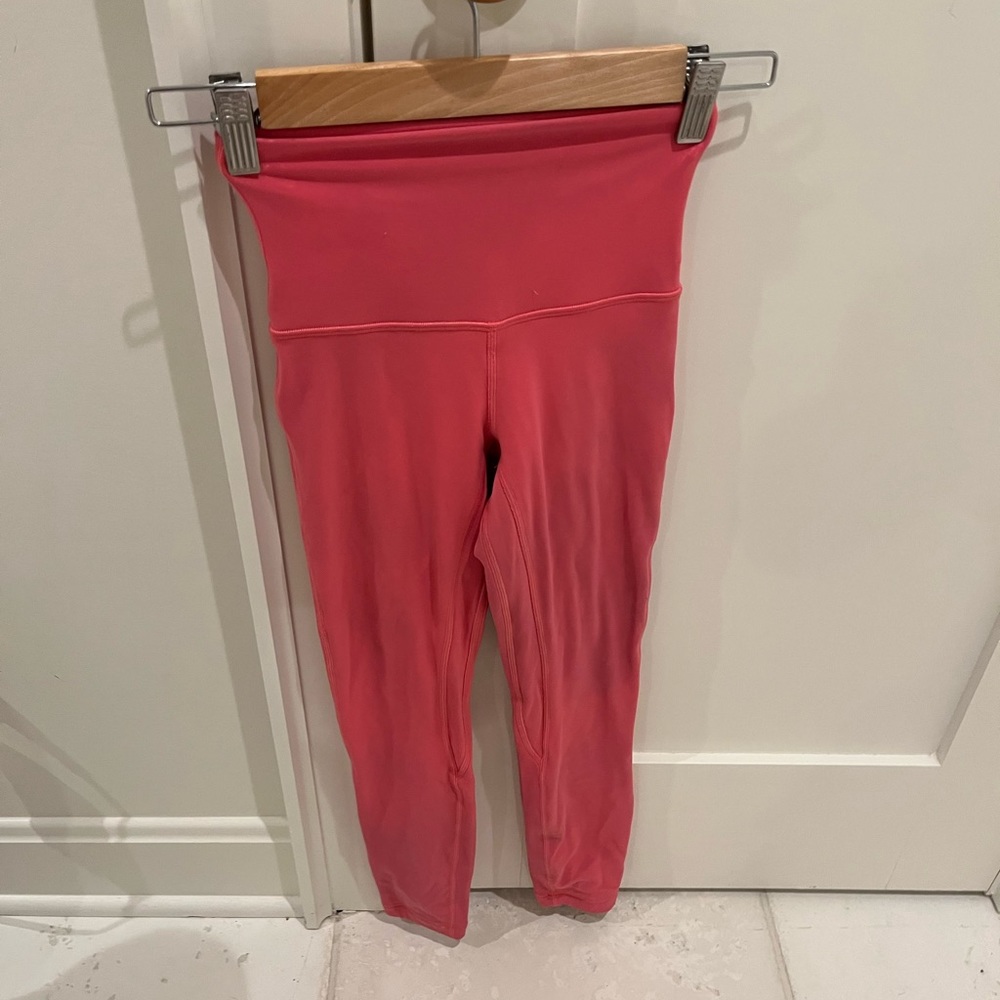 guava pink lululemon leggings